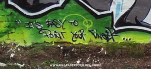"IT'S EASy TO PoiNT YouR FiNGER...