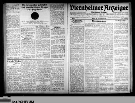 Viernheimer Anzeiger : Viernheimer Zeitung : Viernheimer Tageblatt : Viernheimer Nachrichten : Viernheimer Bürger-Ztg. : Viernh. Volksblatt