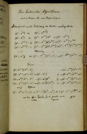 Der Eulersche Algorithmus