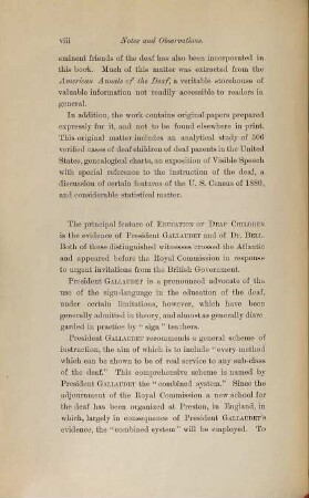 Notes und observations upon the education of the deaf : with a revised index to education of deaf children