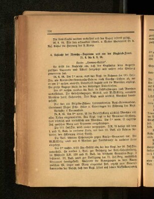 4. Schlacht bei Monchy-Bapaume und vor der Siegfried-Front. 21. 8. bis 6. 9. 18.