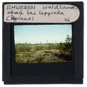 Uppland, Landschaft