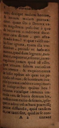 Discrimen Temporis et Aeternitatis