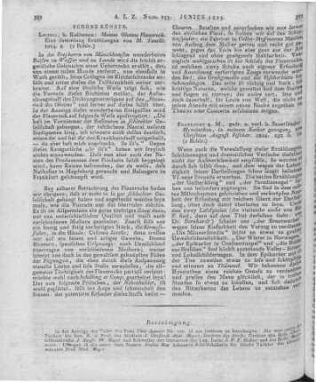 Tenelli, M.: Meines Oheims Flausrock. Leipzig: Kollmann 1824