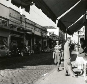 Santos, Brasilien. Straßenbild