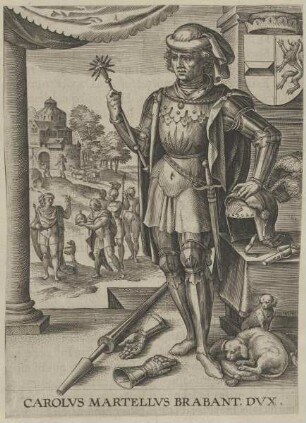 Bildnis von Carolvs Martellvs, Fürst von Brabant