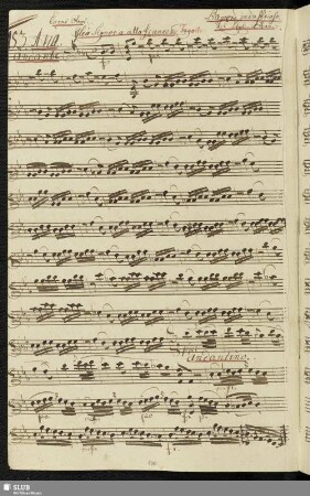 153. Aria: Mia signora alla francese / Ottani, B.