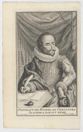 Bildnis des Miguel de Cervantes Saavedra