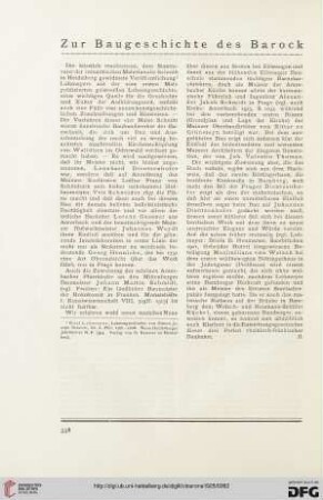 17: Zur Baugeschichte des Barock