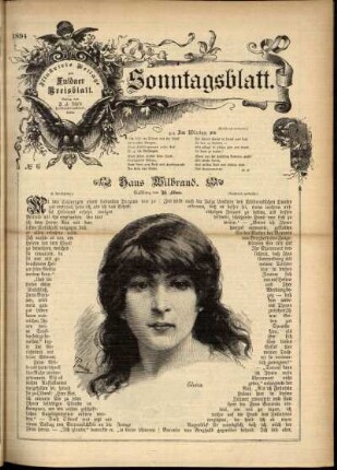 Ausgabe vom Sonntag, den 11. Februar 1894.