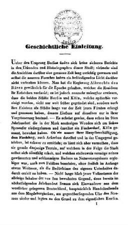 Geschichtliche Einleitung