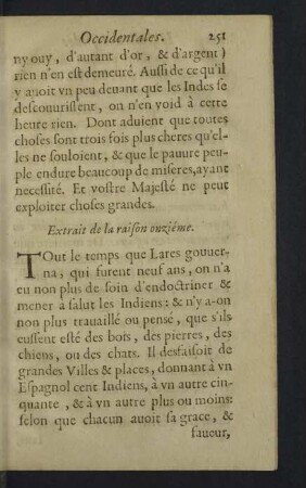 Extrait de la raison onzième.