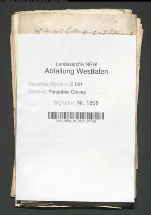 Belehnung der Familie Luchte zu Godelheim mit Wiesen bei Godelheim