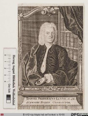 Bildnis Daniel Friedrich Janus (eig. Jahn)