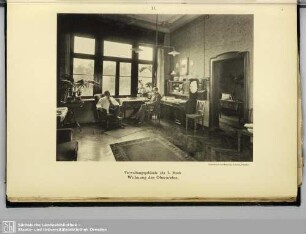 Verwaltungsgebäude (A), I. Stock, Wohnung des Oberarztes
