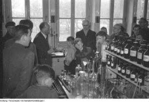 Dresden, Neustadt und Coschütz. Wasserwerk Coschütz - Wasserwerk Saloppe, April 1950