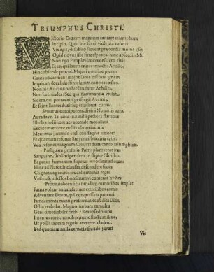 Triumphus Christi.