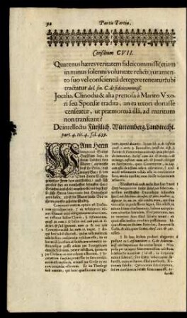 Consilium CVII.