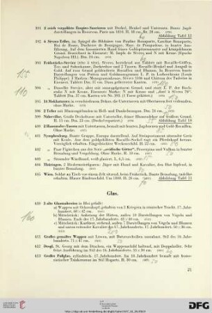 Glas (Nr. 410-417)