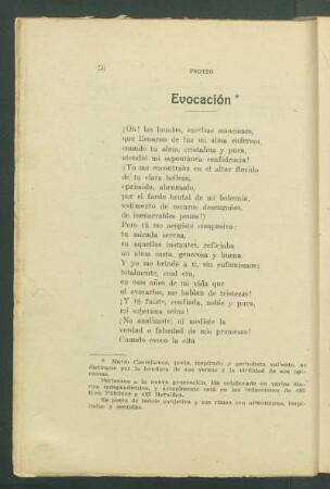 Evocación