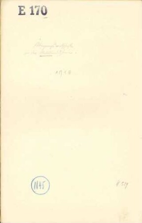 Übergangswirtschaft in der Metallindustrie