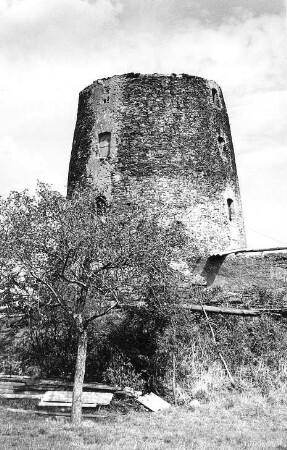 Nerchau-Cannewitz. Turmholländer, Ruine