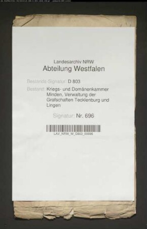 Das Klepers-Kolonat im Kirchspiel Lengerich