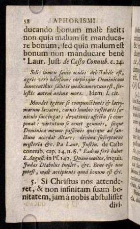 58-69, 5. Si Christus nos attenderet & non infinitam ...