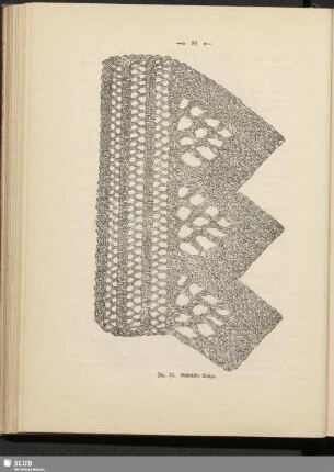 Gestrickte Spitze