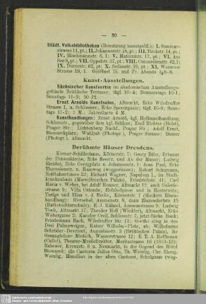 Berühmte Häuser Dresdens