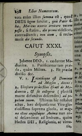 Caput XXXI. - Caput XXXIII.