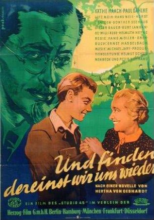 Und finden dereinst wir uns wieder...
