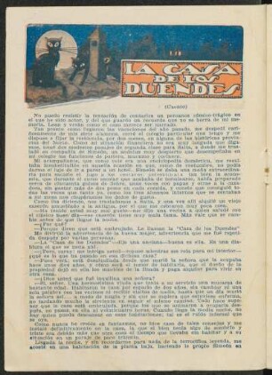 La casa de los duendes : (Cuento)