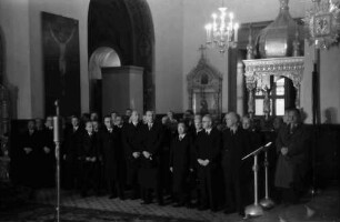 Chisinau: Diplomatisches Corps in der Kathedrale