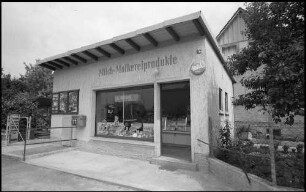Kenzingen: Milchladen, Verkaufskiosk, außen