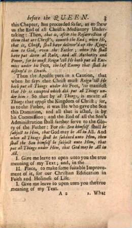 A sermon preach'd before the queen at Windsor, Sept. the 12th, 1708