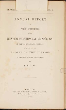 Annual report. 1876 (1877)