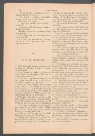 IX - La novena campanada.