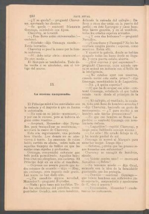IX - La novena campanada.