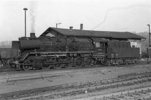 Dampflok BR 50 : Dampflok BR 50 bei Aue