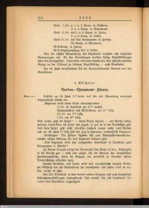 4. Abschnitt: Verdun, Thiaumont, Fleury