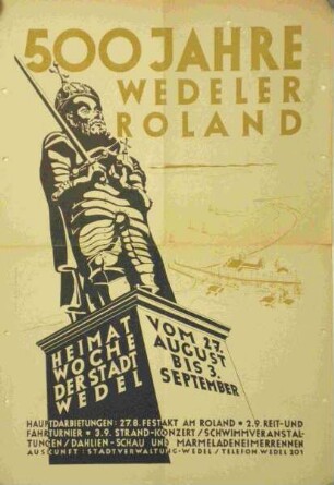 500 Jahre Wedeler Roland