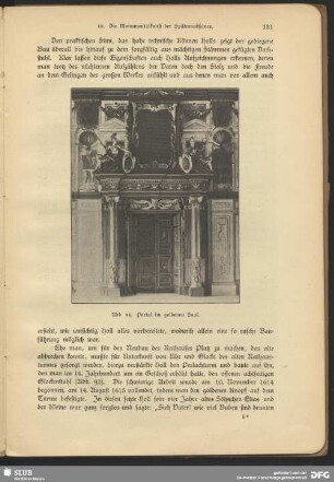 Portal im goldenen Saal