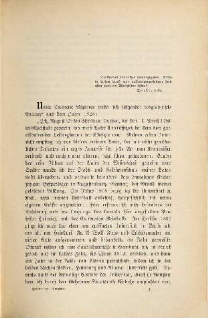 D. August Twesten nach Tagebüchern und Briefen