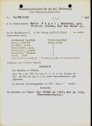 Nagel, Maria