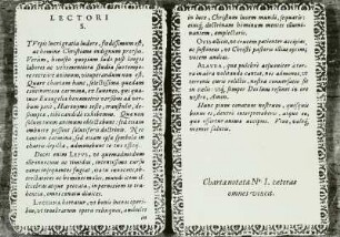 Textbeilage zu "Ludus Chartarum Spiritualis" : Textbeilage zu "Ludus Chartarum Spiritualis", Augsburg 1611. Verwalter: Rüstkammer