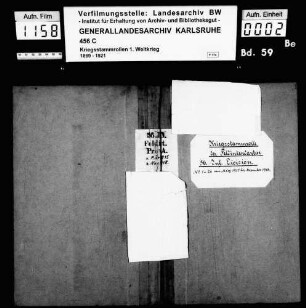 Feldintendantur und Proviantamt