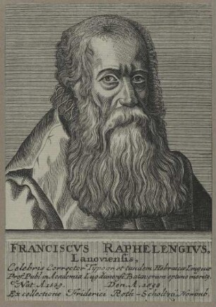 Bildnis des Franciscvs Raphelengivs