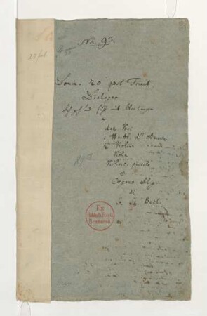 Titelumschlag (C. P. E. Bach)