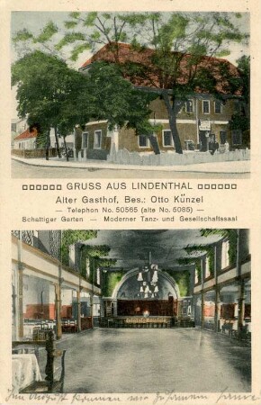 Gruss aus Lindenthal: Alter Gasthof